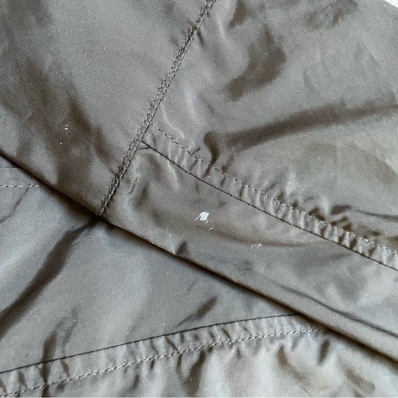 Cole Haan Signature Black Packable Rain Jacket with Hood and Pouch - Picture 14 of 14